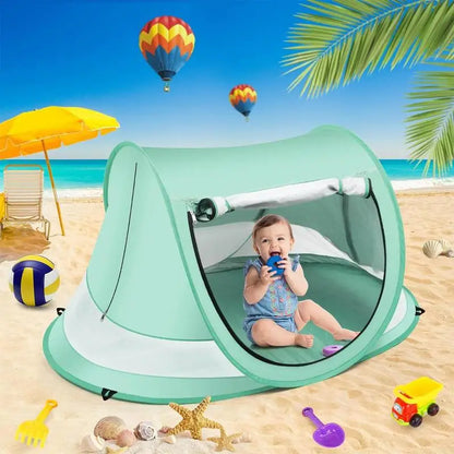Tente Anti-UV Bébé Pop-Up UPF 50+ | Tente Bebe Anti UV Pliable