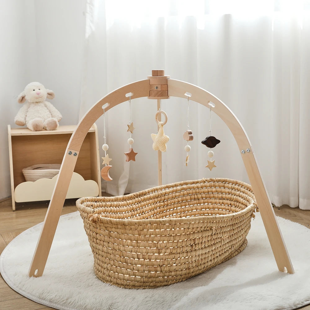 Arche Bebe Bois Naturel | Arche Montessori Jeu & Développement