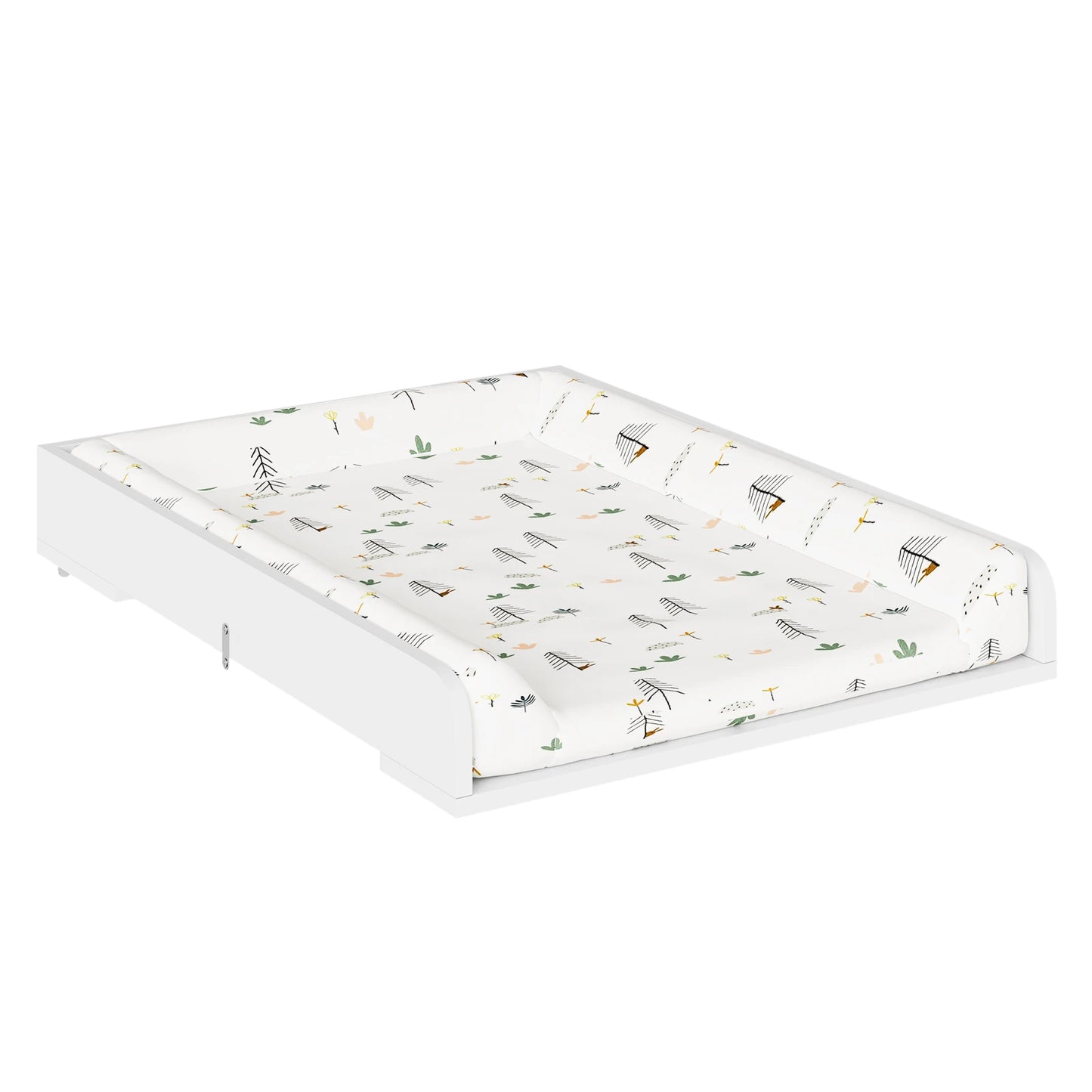 Table à Langer Commode WOLTU | Plateau Bébé MDF Mural Sûr