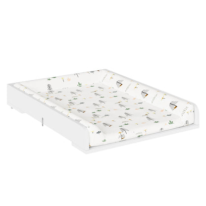 Table à Langer Commode WOLTU | Plateau Bébé MDF Mural Sûr