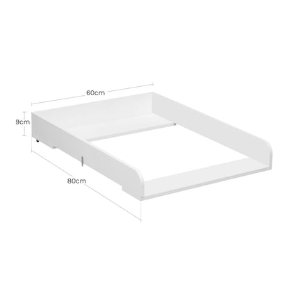 Table à Langer Commode WOLTU | Plateau Bébé MDF Mural Sûr