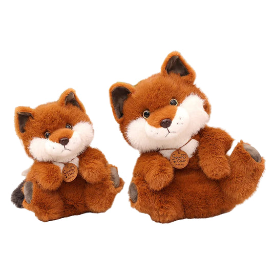 Peluche Renard Kawaii | Doudou Bébé Doux Oreiller Enfant