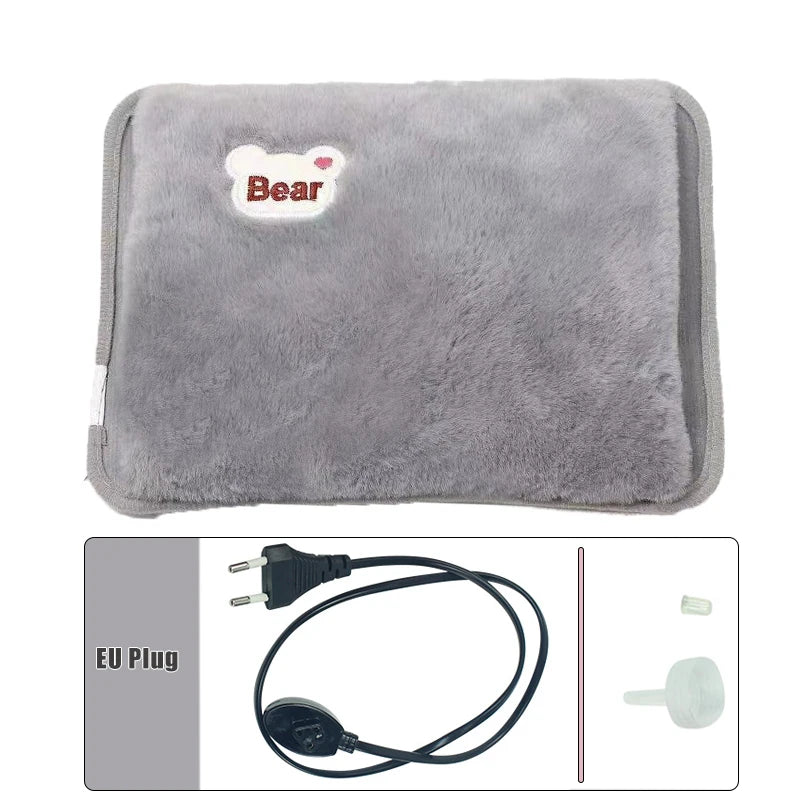 Bouillotte Électrique Rechargeable Peluche | Anti-Douleur & Confort