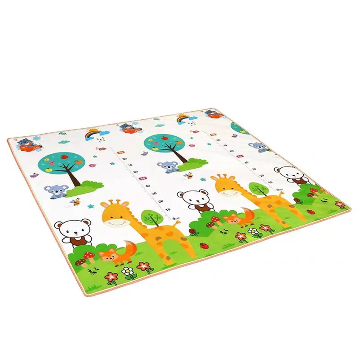 Tapis d'Éveil Bébé Géant Double Face & Pliable | Fille ou Garçon