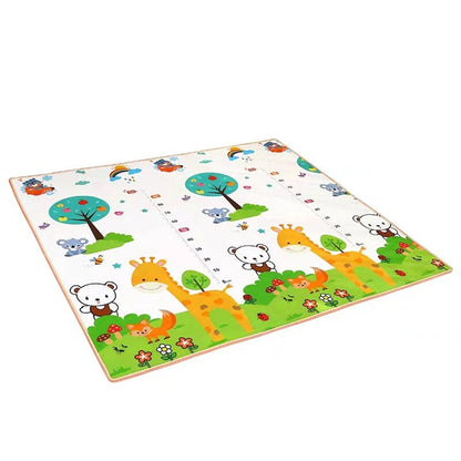 Tapis d'Éveil Bébé Géant Double Face & Pliable | Fille ou Garçon