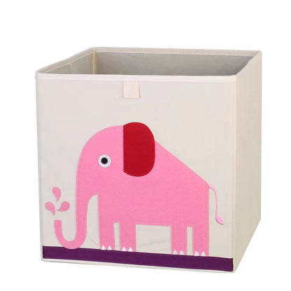 Armoire Bébé Cube Pliable Animal | Penderie Enfant Tissu Écolo