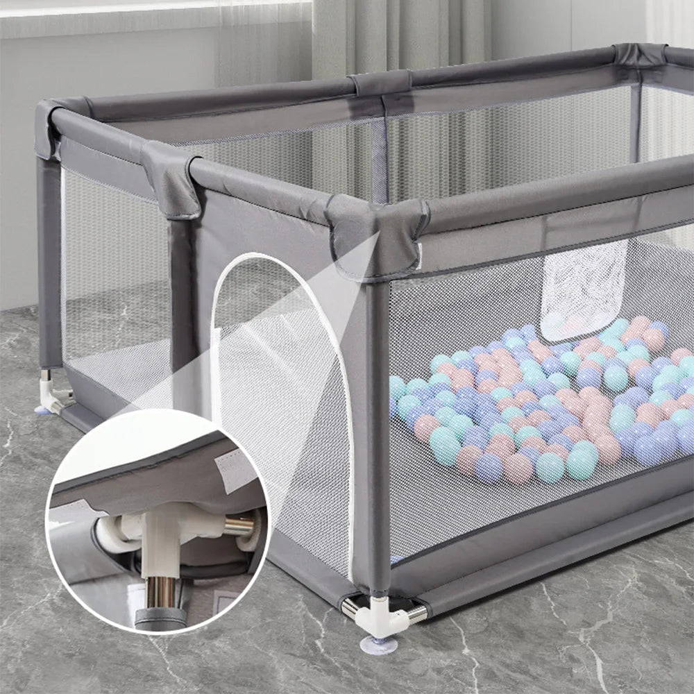 Grand Parc Bébé Pliable | Parc pour Bébé XXL 120x120cm Portable