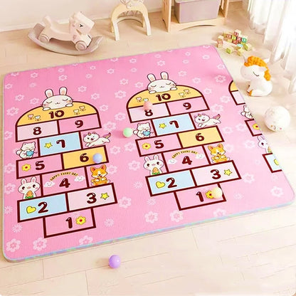 Tapis d'Éveil Bébé Géant Double Face & Pliable | Fille ou Garçon