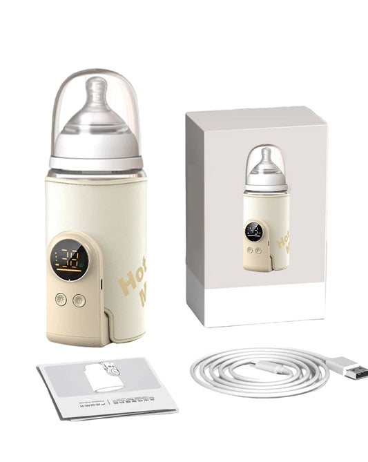 Chauffe Biberon Portable USB Intelligent | Sans Fil pour Voiture