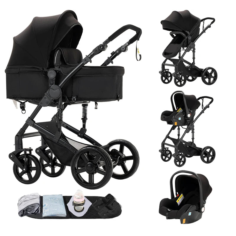 Poussette 3 en 1 Ultra-Légère | Système de Voyage Trio