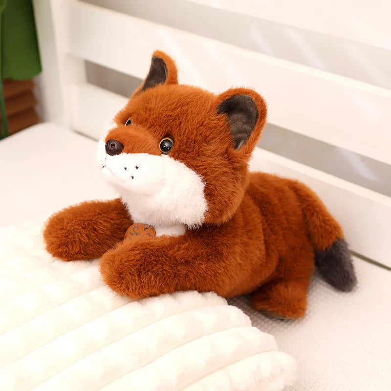 Peluche Renard Kawaii | Doudou Bébé Doux Oreiller Enfant