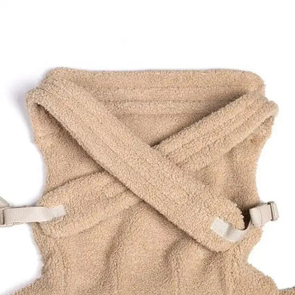 Porte Bébé Hiver Peluche | Portage Dorsal & Ventral Chaleur