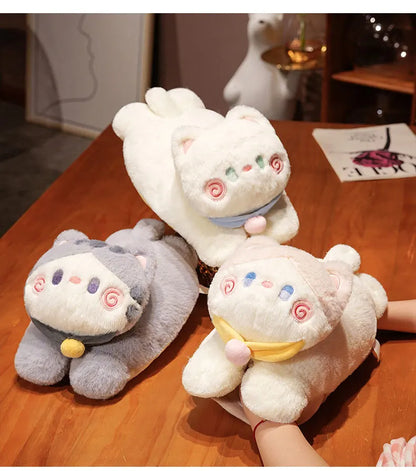 Bouillotte Peluche Chat Mignon | Micro-onde & Électrique