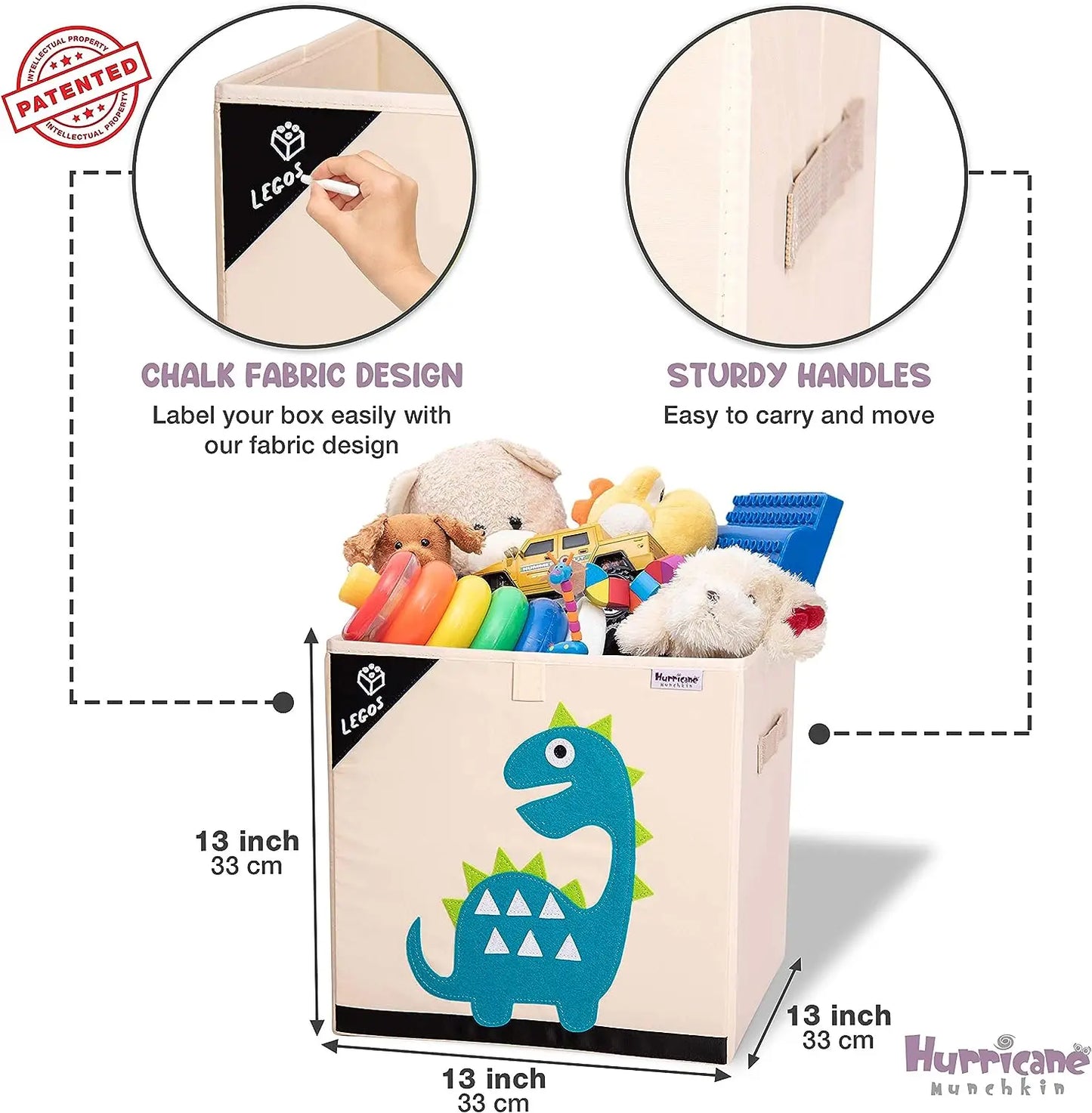 Armoire Bébé Cube Pliable Animal | Penderie Enfant Tissu Écolo