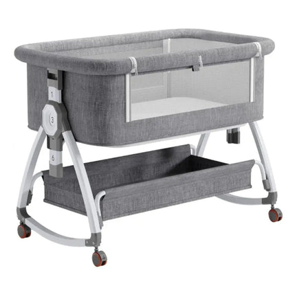Lit Bébé 3-en-1 Portable YAZOCO | Pliable, Roues & Moustiquaire
