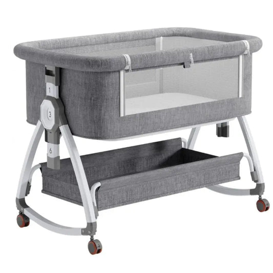 Lit Bébé 3-en-1 Portable YAZOCO | Pliable, Roues & Moustiquaire