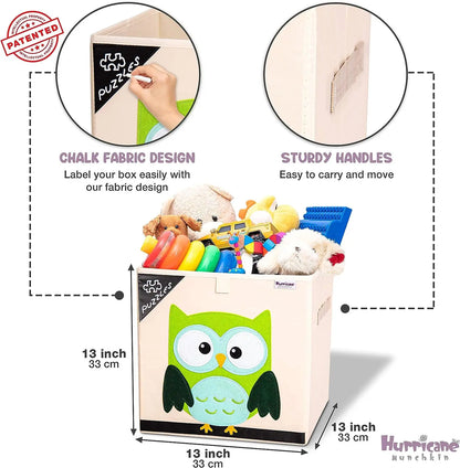 Armoire Bébé Cube Pliable Animal | Penderie Enfant Tissu Écolo