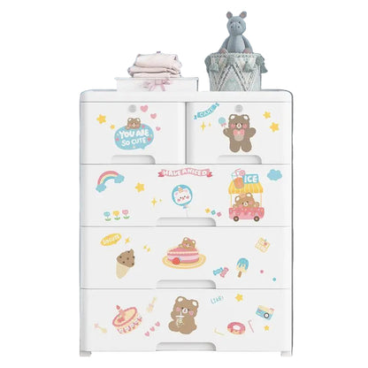 Armoire Bébé Extra Large Tiroirs | Penderie Enfant Plastique