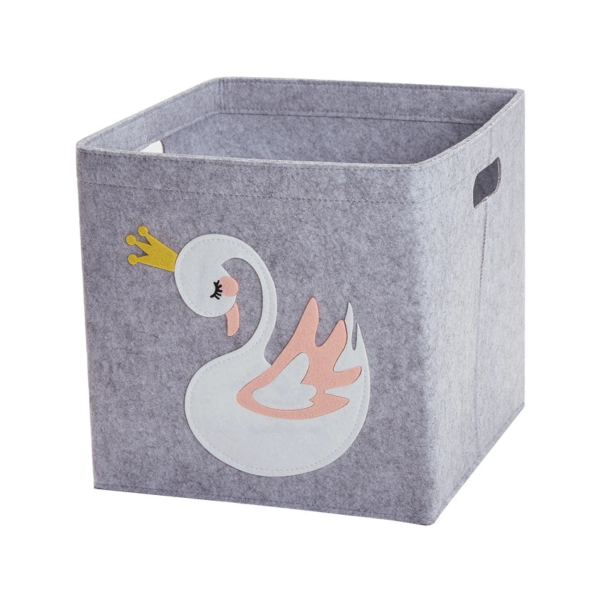 Boîte Rangement Chambre Enfant Feutre Pliable | Jouets Vêtements