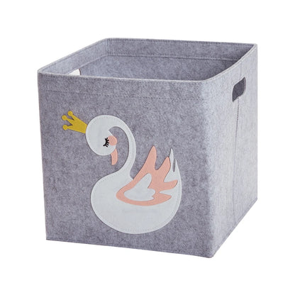 Boîte Rangement Chambre Enfant Feutre Pliable | Jouets Vêtements