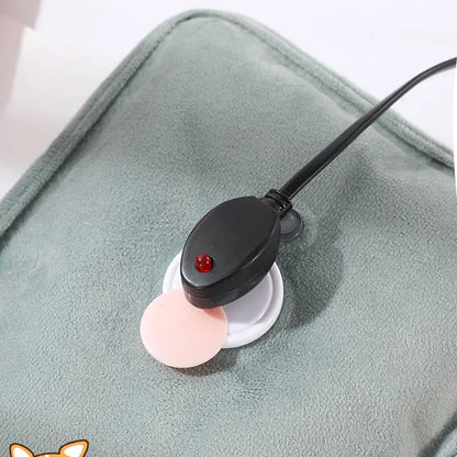 Bouillotte Électrique Rechargeable Peluche | Anti-Douleur & Confort