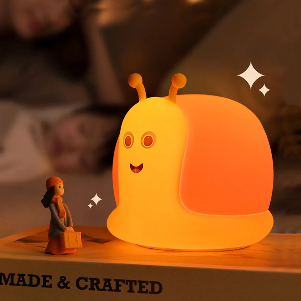 Veilleuse Bébé Capybara LED Dimmable | Lampe Chambre Enfant