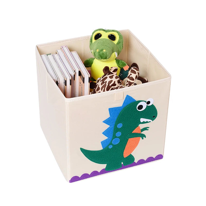 Armoire Bébé Cube Pliable Animal | Penderie Enfant Tissu Écolo