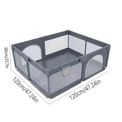 Grand Parc Bébé Pliable | Parc pour Bébé XXL 120x120cm Portable