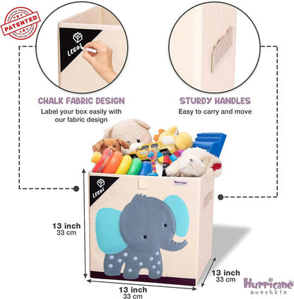 Armoire Bébé Cube Pliable Animal | Penderie Enfant Tissu Écolo