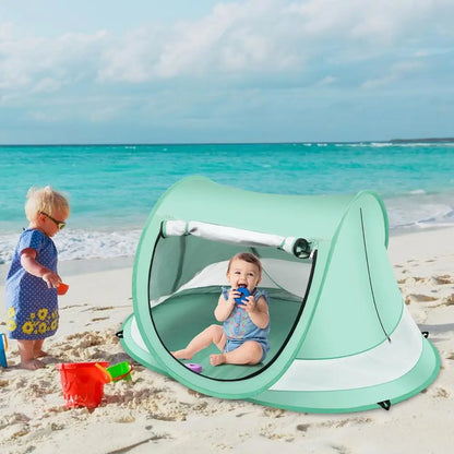 Tente Anti-UV Bébé Pop-Up UPF 50+ | Tente Bebe Anti UV Pliable