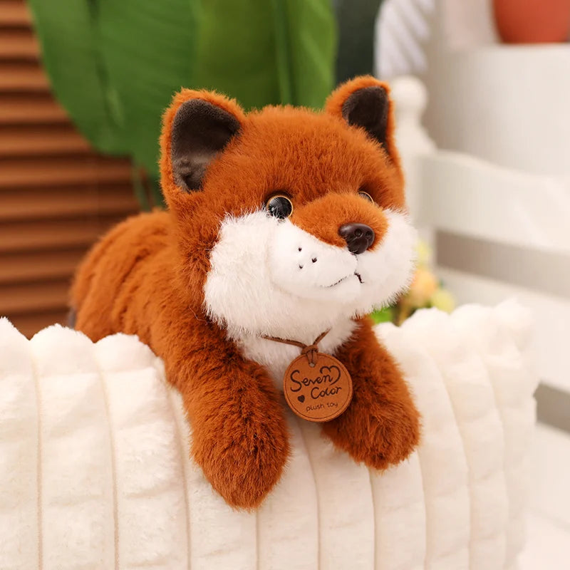 Peluche Renard Kawaii | Doudou Bébé Doux Oreiller Enfant