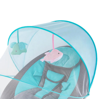 Transat Bébé Rose Électrique | Balancelle Sûre pour Nouveau-né