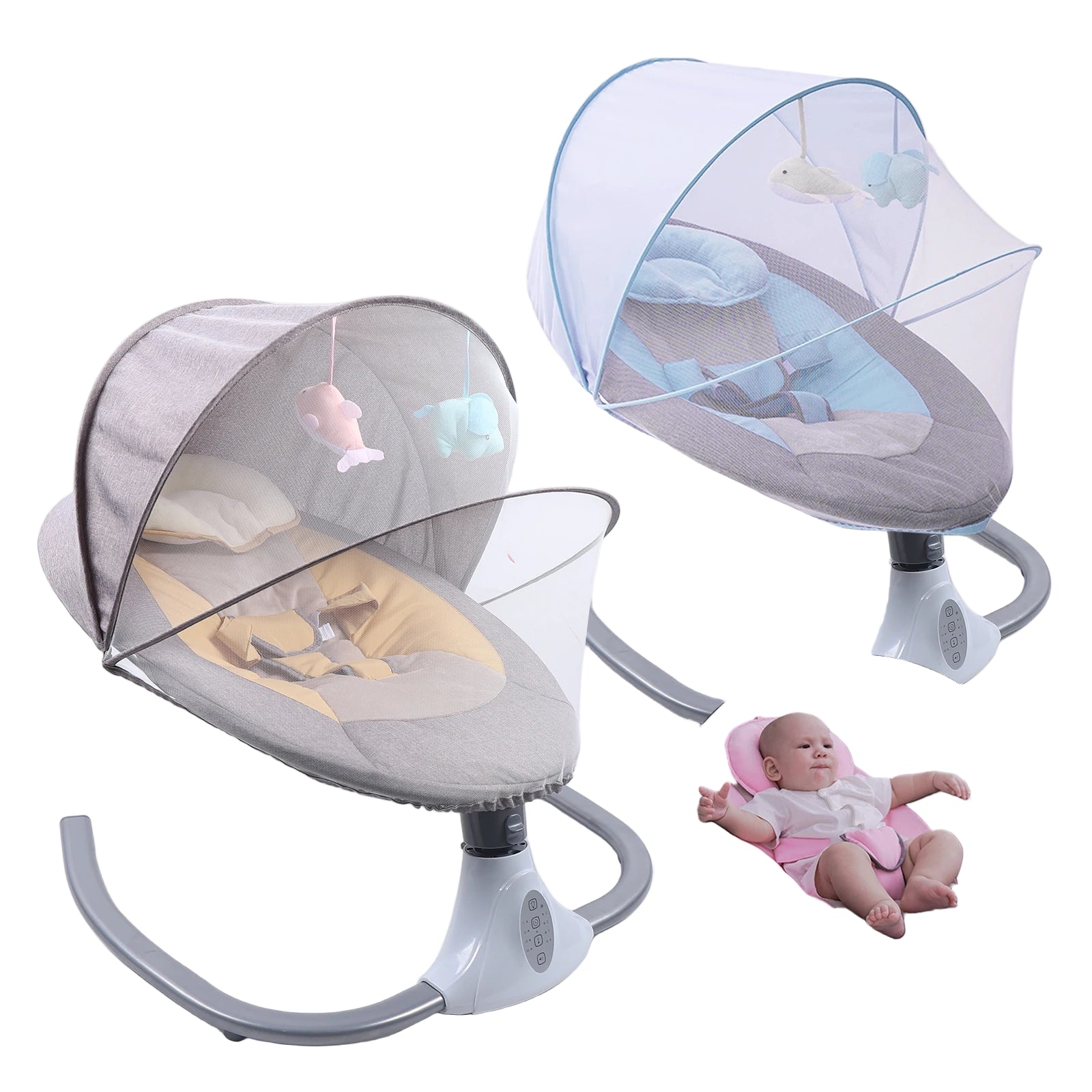Transat Bébé Rose Électrique
