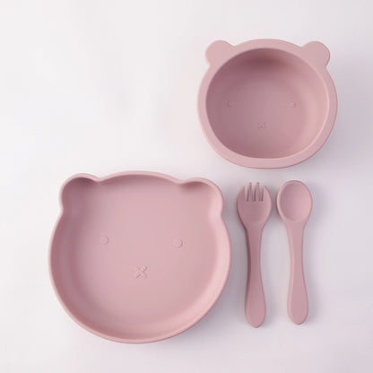 Ensenble de vaisselle en silicone