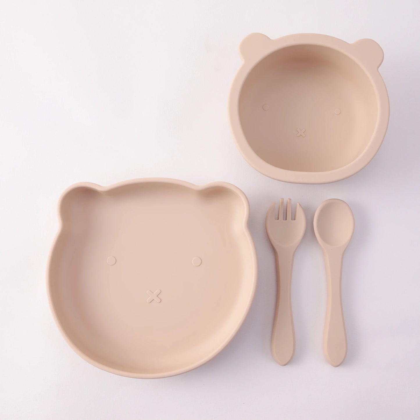 Ensenble de vaisselle en silicone