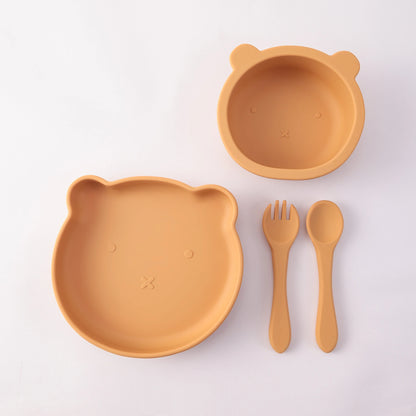 Ensenble de vaisselle en silicone