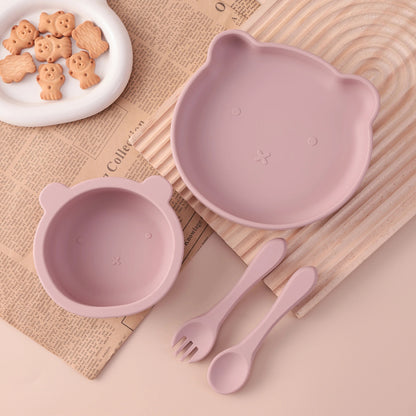 Ensenble de vaisselle en silicone