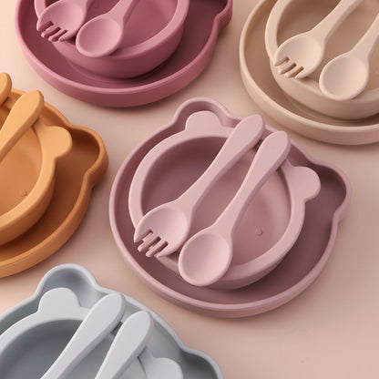 Ensenble de vaisselle en silicone