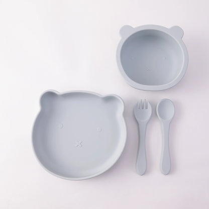 Ensenble de vaisselle en silicone