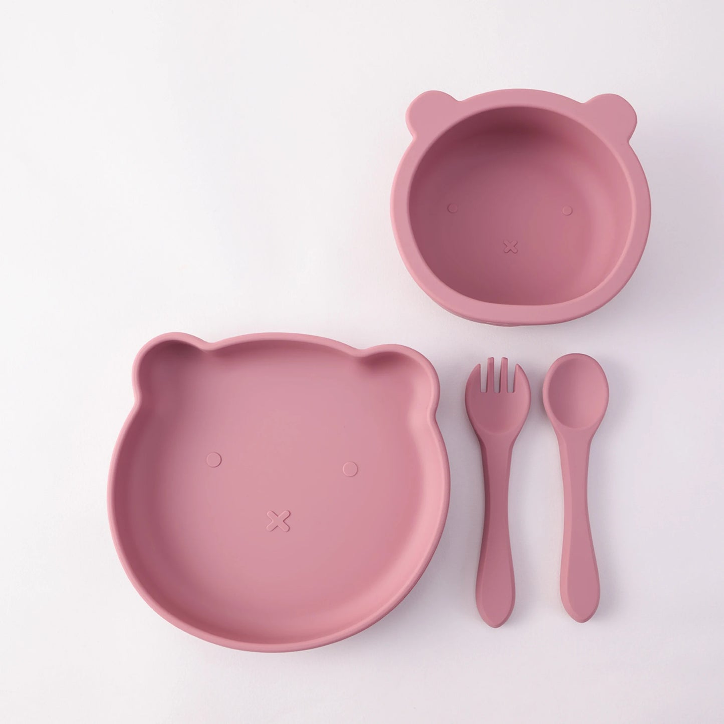 Ensenble de vaisselle en silicone